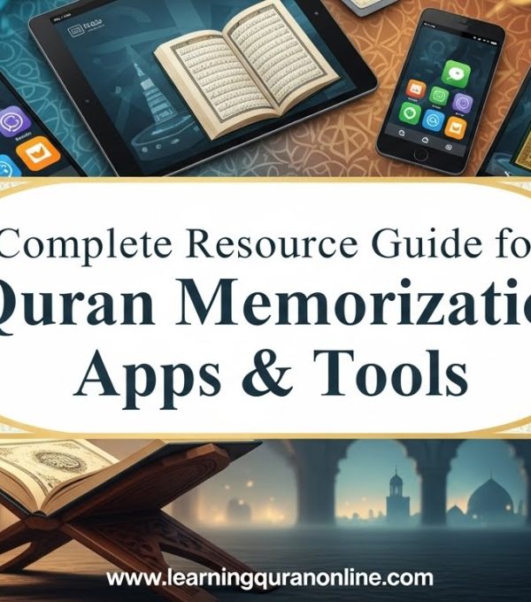 Complete Resource Guide for Quran Memorization Apps & Tools