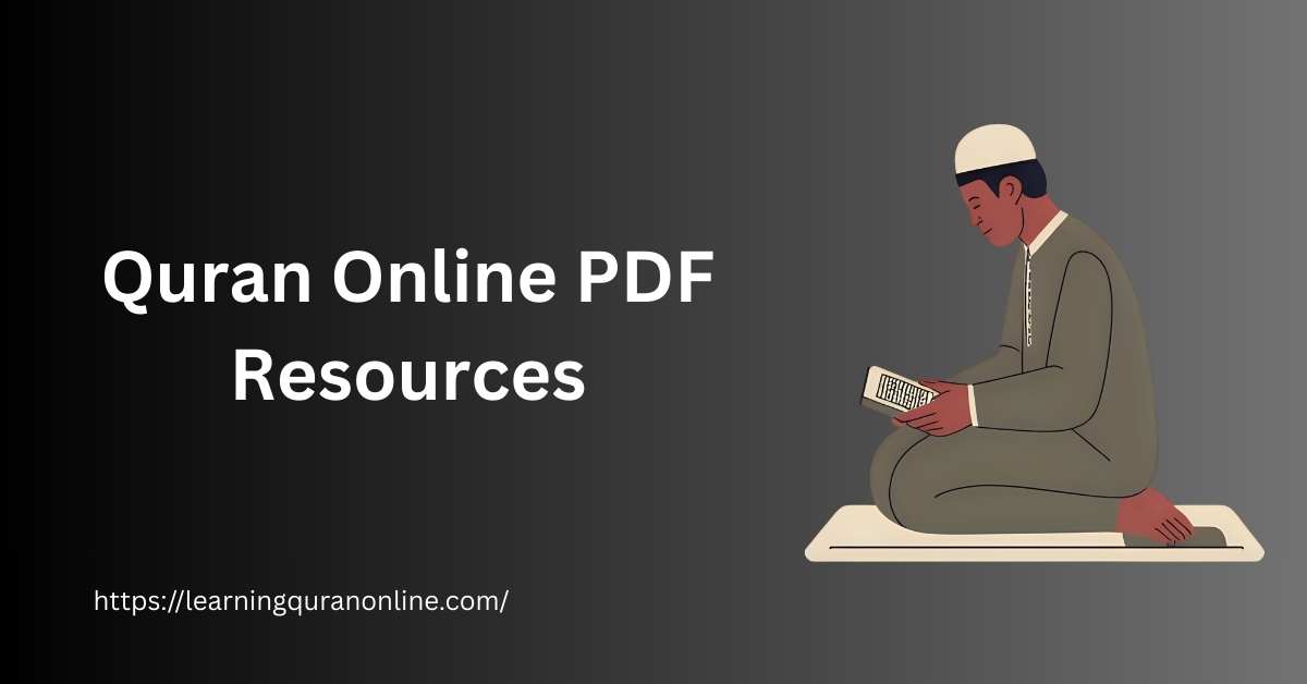 Quran Online PDF Resources