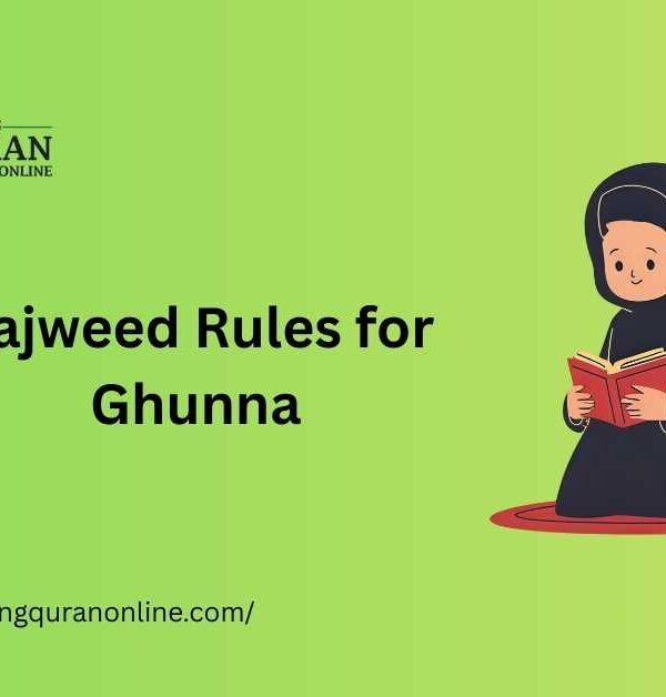 Tajweed Rules for Ghunna