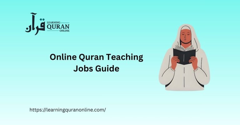 Online Quran Teaching Jobs Guide