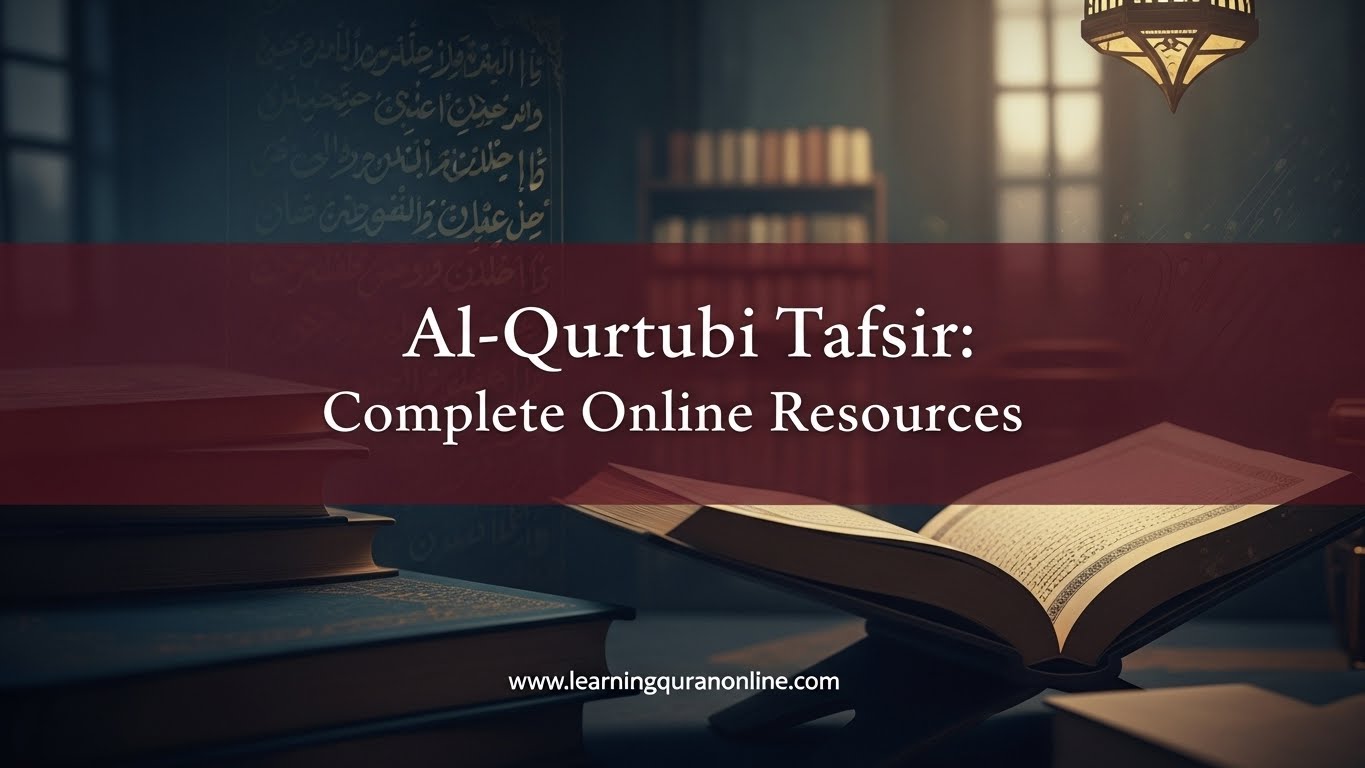 Al-Qurtubi Tafsir: Complete Online Resources