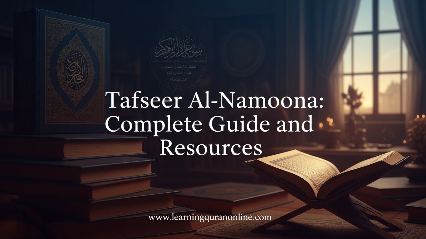 Tafseer al-Namoona: Complete Guide and Resources