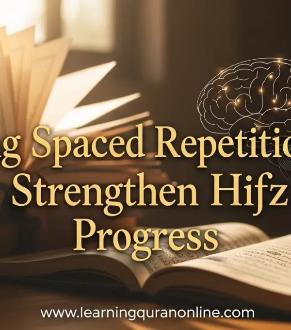 Using Spaced Repetition to Strengthen Hifz Progress