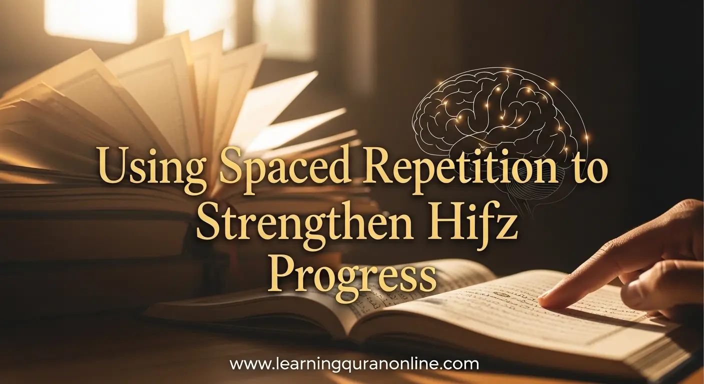Using Spaced Repetition to Strengthen Hifz Progress