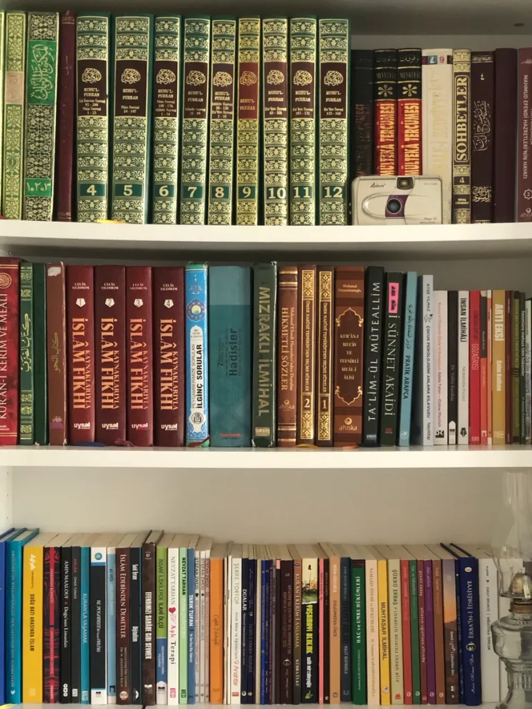 Shelf of Tafseer and Islamic study books